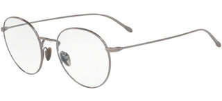 Giorgio Armani AR 5095 men Ruthenium Round Eyeglasses