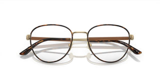 Giorgio Armani AR 5137J men Gold Geometric Eyeglasses