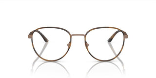 Giorgio Armani AR 5137J men Brown Geometric Eyeglasses