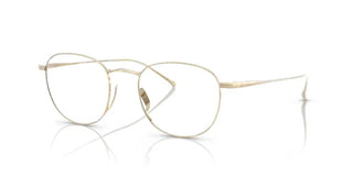 Giorgio Armani AR 5148T men Gold Oval Eyeglasses