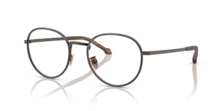 Giorgio Armani Ar 5151j Men Brown Oval Eyeglasses