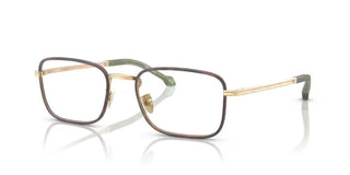 Giorgio Armani AR 5152J men Gold Oval Eyeglasses