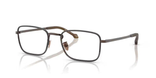 Giorgio Armani Ar 5152j Men Brown Oval Eyeglasses