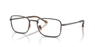 Giorgio Armani AR 5152J men Brown Oval Eyeglasses