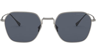 Giorgio Armani AR 6104 men Ruthenium Geometric Sunglasses