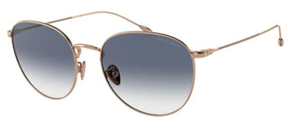 Giorgio Armani AR 6114 women Rose gold Round Sunglasses