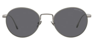 Giorgio Armani AR 6125 men Grey Oval Sunglasses