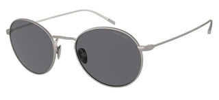 Giorgio Armani AR 6125 men Grey Oval Sunglasses