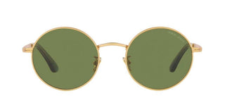 Giorgio Armani AR 6140 men Gold Round Sunglasses