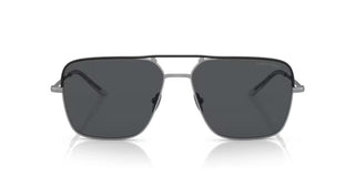 Giorgio Armani AR 6142 men Silver Geometric Sunglasses