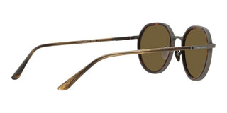 Giorgio Armani AR 6144 men Ruthenium Round Sunglasses