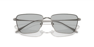 Giorgio Armani AR 6153 women Grey Geometric Sunglasses