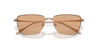 Giorgio Armani AR 6153 women Rose gold Geometric Sunglasses