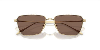 Giorgio Armani AR 6153 women Rose gold Geometric Sunglasses