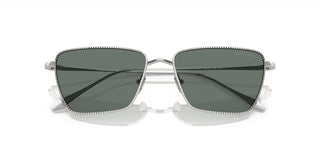 Giorgio Armani AR 6153 women Silver Geometric Sunglasses