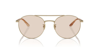 Giorgio Armani AR 6156 men Gold Round Sunglasses