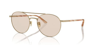 Giorgio Armani AR 6156 men Gold Round Sunglasses