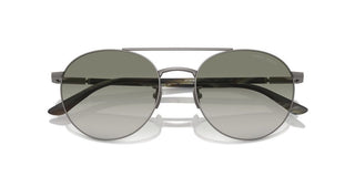 Giorgio Armani AR 6156 men Silver Round Sunglasses