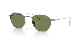 Giorgio Armani AR 6160T men Silver Geometric Sunglasses