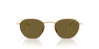 Giorgio Armani AR 6160T men Rose gold Geometric Sunglasses