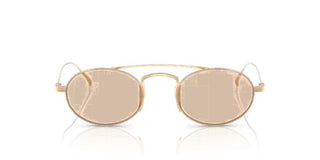 Giorgio Armani AR 6161T men Rose gold Oval Sunglasses