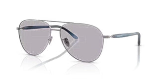 Giorgio Armani AR 6162 men Silver Pilot Sunglasses