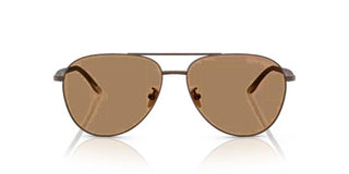 Giorgio Armani AR 6162 men Brown Pilot Sunglasses