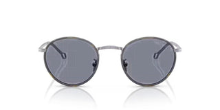 Giorgio Armani AR 6163J men Silver Round Sunglasses