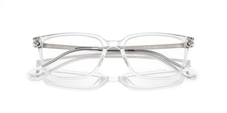 Giorgio Armani AR 7183 men Transparent Squared Eyeglasses