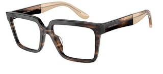 Giorgio Armani AR 7230U men Brown Squared Eyeglasses