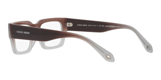 Giorgio Armani AR 7243U men Brown Oval Eyeglasses