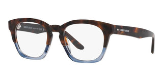 Giorgio Armani AR 7245U men Havana Squared Eyeglasses