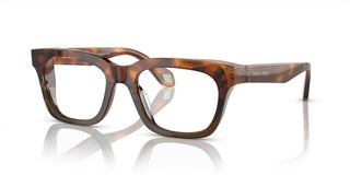 Giorgio Armani AR 7247U men Havana Squared Eyeglasses