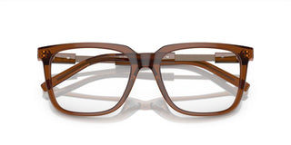 Giorgio Armani AR 7252U men Brown Geometric Eyeglasses