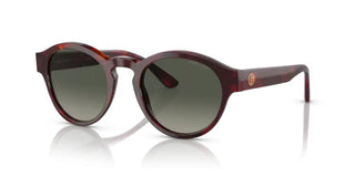 Giorgio Armani AR 8146 women Havana Round Sunglasses