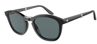 Giorgio Armani AR 8170 FOLDING men Black Squared Sunglasses