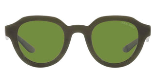 Giorgio Armani AR 8172U women Green Round Sunglasses