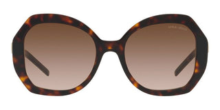 Giorgio Armani AR 8180 women Havana Oversize Sunglasses