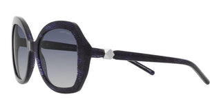 Giorgio Armani AR 8180 women Blue Oversize Sunglasses