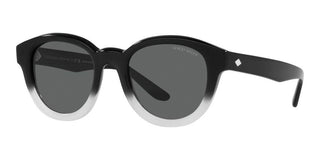 Giorgio Armani AR 8181 women Black Round Sunglasses