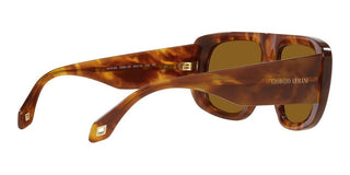 Giorgio Armani AR 8183 men Havana Squared Sunglasses