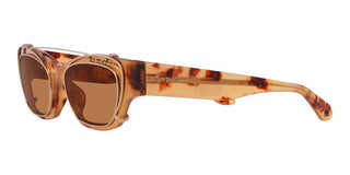 Giorgio Armani AR 8185U women Orange Cat Eye Sunglasses