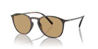 Giorgio Armani AR 8186U men Havana Geometric Sunglasses