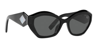 Giorgio Armani AR 8187U women Black Geometric Sunglasses