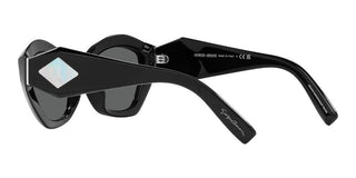 Giorgio Armani AR 8187U women Black Geometric Sunglasses