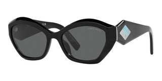 Giorgio Armani AR 8187U women Black Geometric Sunglasses