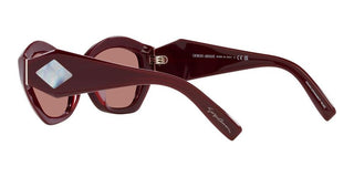 Giorgio Armani AR 8187U women Red Geometric Sunglasses