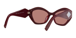 Giorgio Armani AR 8187U women Red Geometric Sunglasses