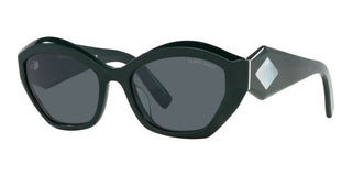 Giorgio Armani AR 8187U women Black Geometric Sunglasses