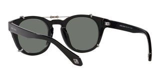 Giorgio Armani AR 8190U men Black Round Sunglasses